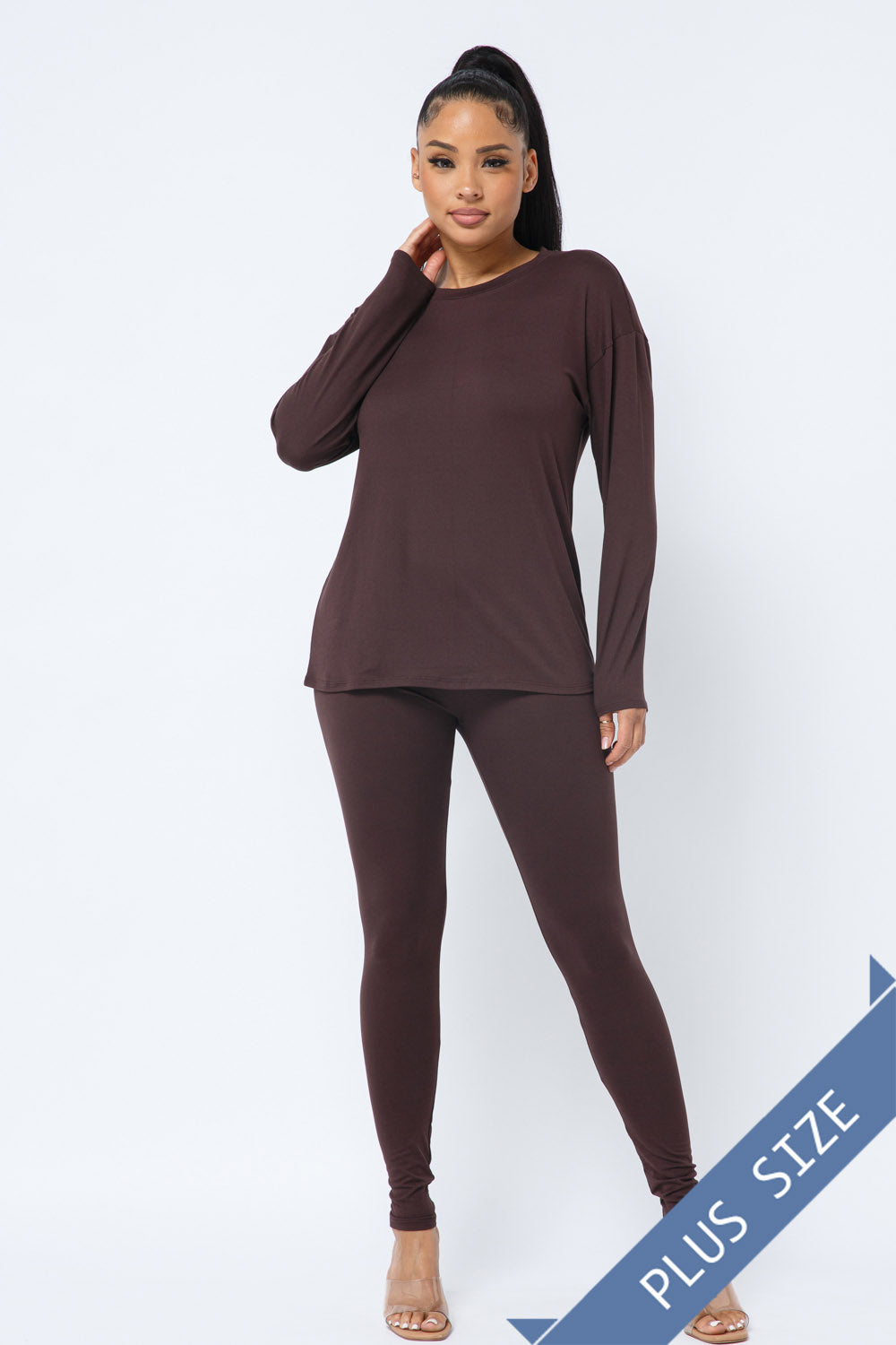 long sleeve leggings set