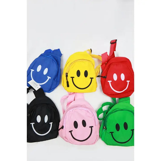 Happy face bags